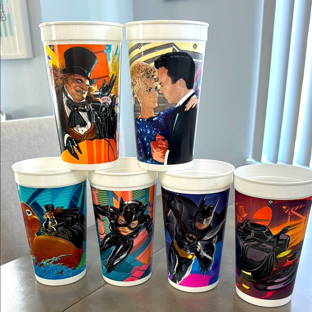 Batman Movie Collectible Cups (6)